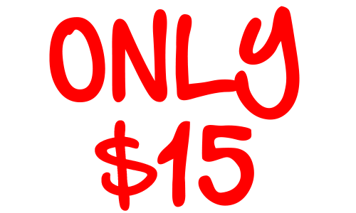 Only $15